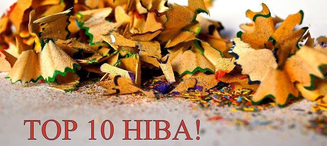 10 hiba a rajzolásban