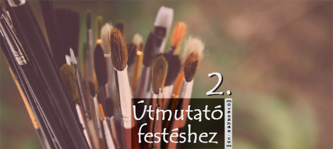 akril festék használata