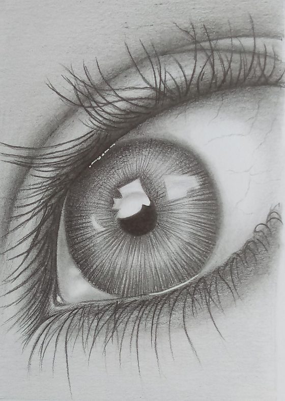 hogyan kell rajzolni a szem tesztjéhez